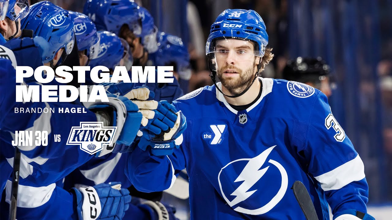 Brandon Hagel | Postgame vs. Los Angeles Kings