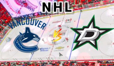 Vancouver Canucks vs Dallas Stars | 2025 NHL Play by Play Live Score
