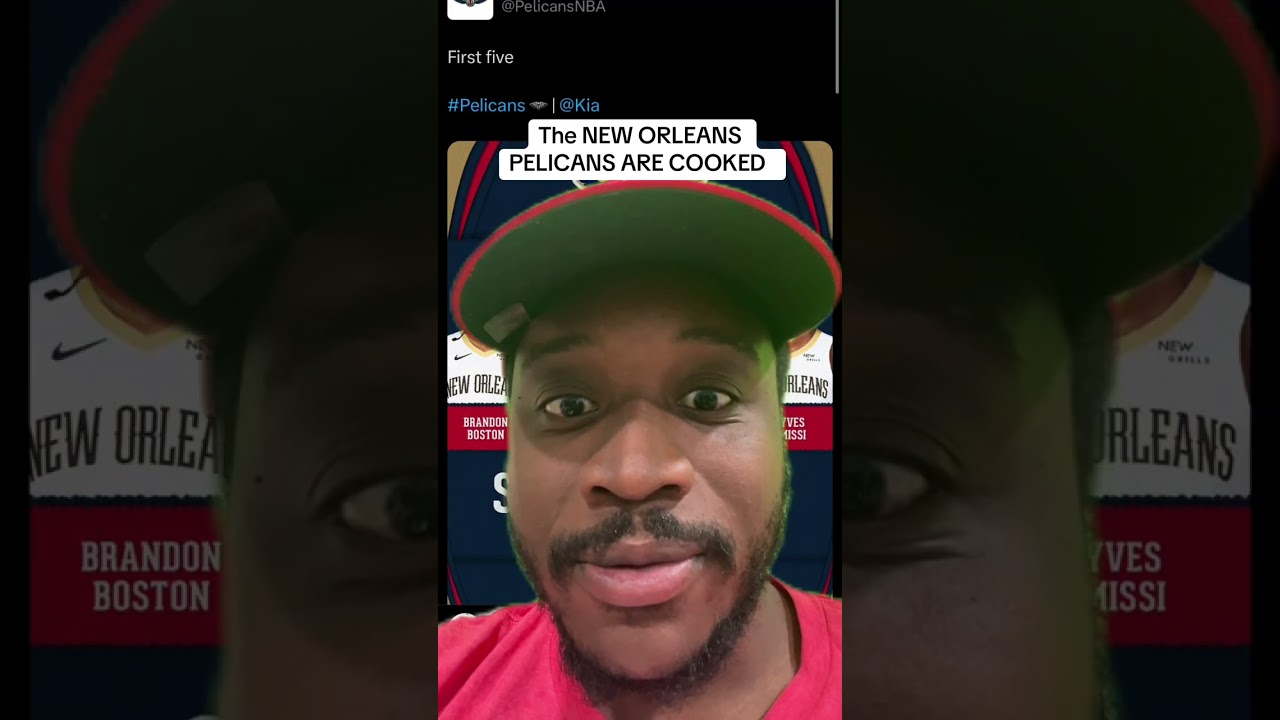 The New Orleans Pelicans are COOKED