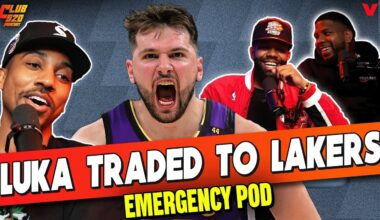 Jeff Teague REACTS to Luka Doncic TRADE to Los Angeles Lakers, Anthony Davis to Dallas Mavericks