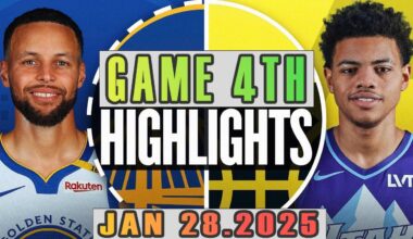 Golden State Warriors vs Utah Jazz Game 4th Highlights Jan 28,2025 NBA Season 2024-25