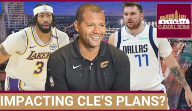 How the Luka Doncic/Anthony Davis trade impacts the Cleveland Cavaliers NBA Trade Deadline plans