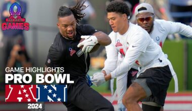 NFC vs. AFC Flag Football | 2025 Pro Bowl Game Highlights