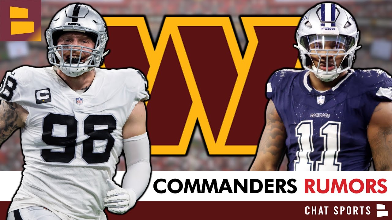 Commanders Rumors: Maxx Crosby WANTS OUT Of Las Vegas? + Micah Parsons WANTS To Be A Commander?