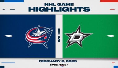 NHL Highlights | Blue Jackets vs. Stars - February 2, 2025