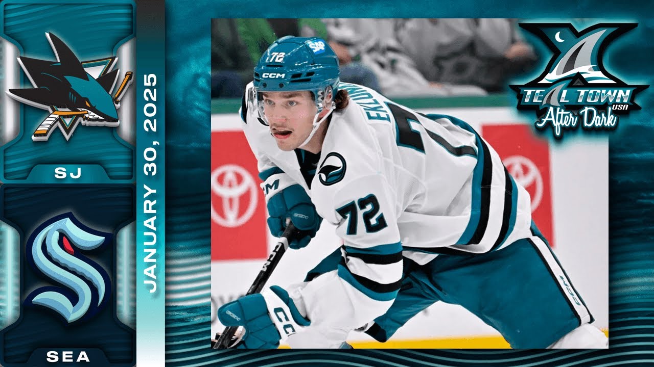 San Jose Sharks @ Seattle Kraken - 1/30/2025 - Teal Town USA After Dark (Postgame)