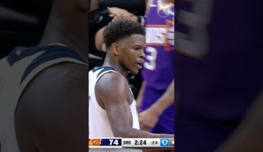 REVERSE LAYUP 🐜🔥 | #minnesota #nba #timberwolves