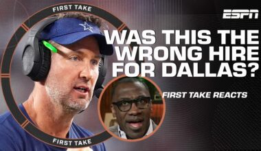 'THIS IS QUITE PATHETIC' - Stephen A. criticizes Jerry Jones for hiring Schottenheimer | First Take
