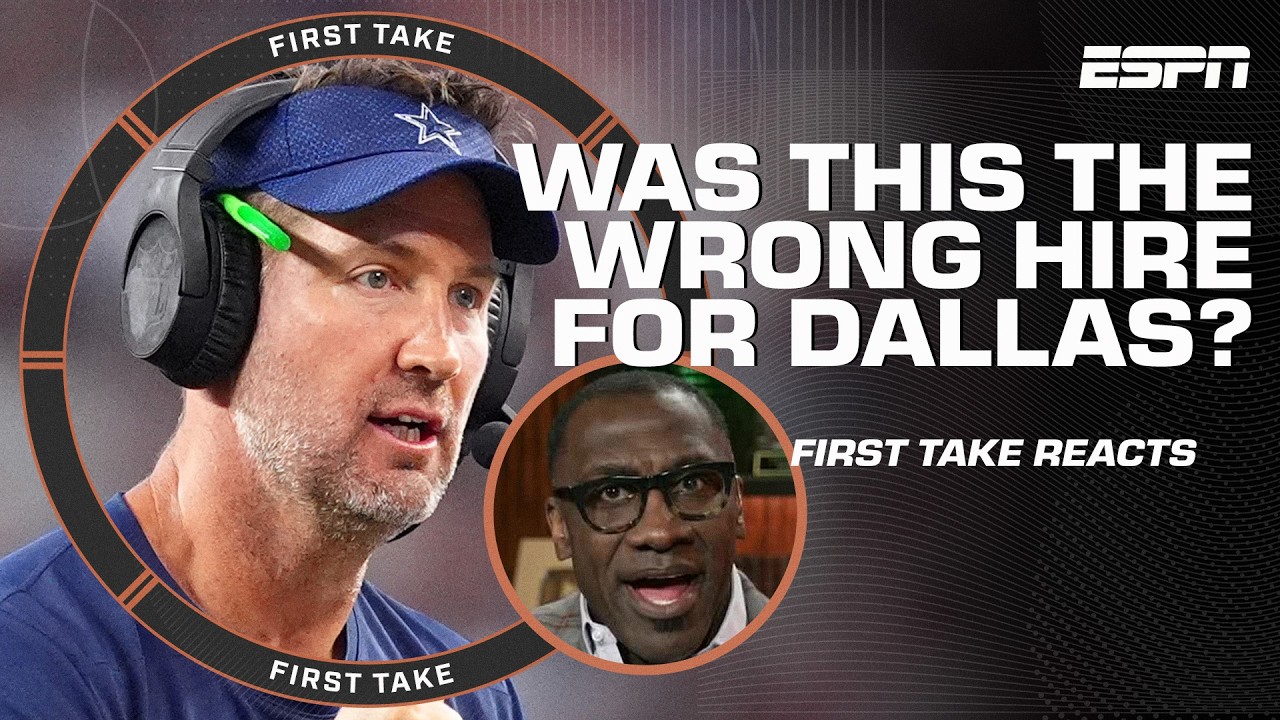 'THIS IS QUITE PATHETIC' - Stephen A. criticizes Jerry Jones for hiring Schottenheimer | First Take