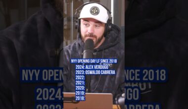 Yankees Opening Day left fielders since 2018 #yankees #mlb #baseball