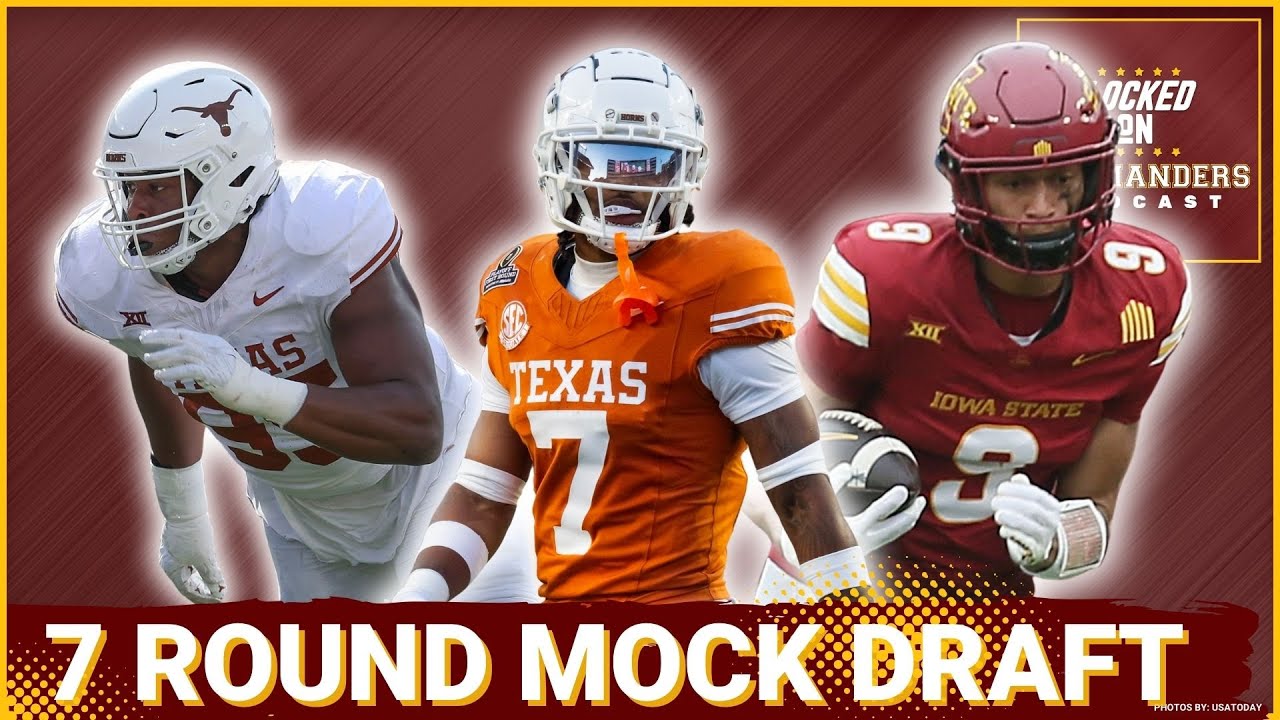 Commanders 7 Round Mock NFL Draft: Texas CB Jahdae Barron Solidifies Mike Sainristil's Position