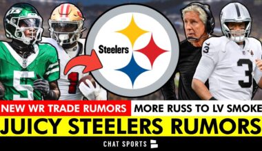 Steelers Now MORE LIKELY To Trade For Garrett Wilson Or Deebo Samuel + More Russ To Vegas Smoke