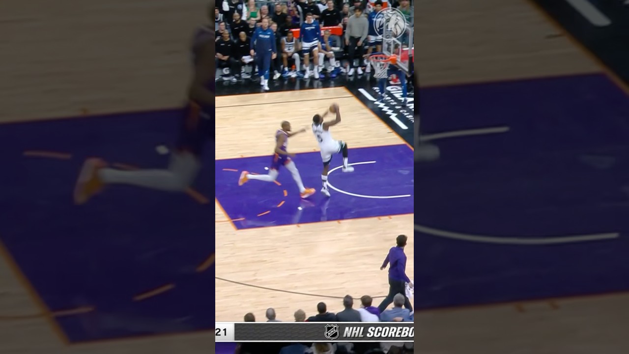 DUNKS ON DUNKS 🤯 | #nba #minnesota #timberwolves