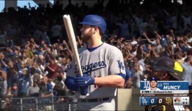 DODGERS vs SAN DIEGO PADRES - MLB THE SHOW 24 (DODGERS AT PADRES)