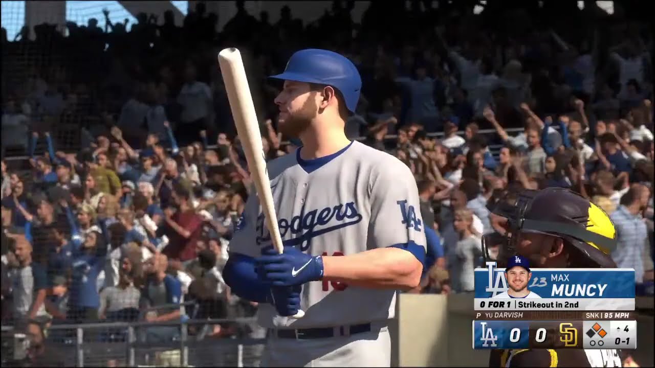 DODGERS vs SAN DIEGO PADRES - MLB THE SHOW 24 (DODGERS AT PADRES)