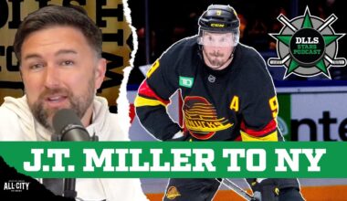 Vancouver Canucks trade JT Miller to New York Rangers for Filip Chytil