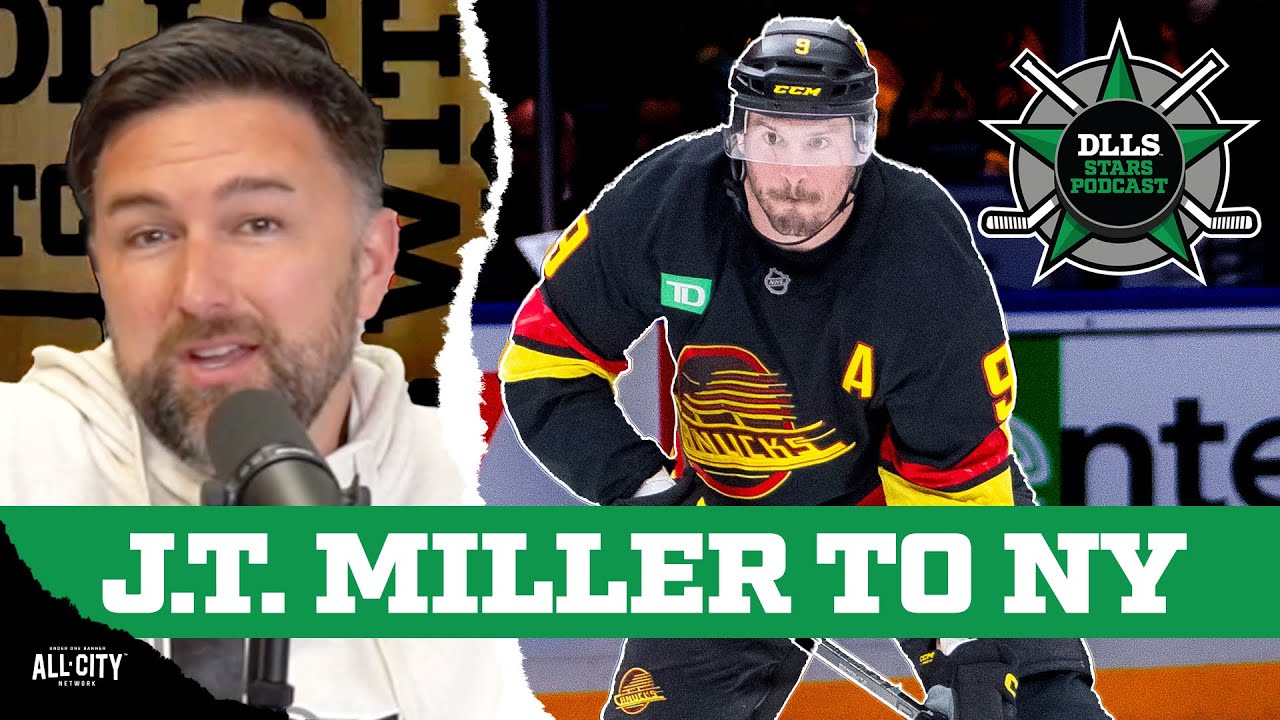 Vancouver Canucks trade JT Miller to New York Rangers for Filip Chytil