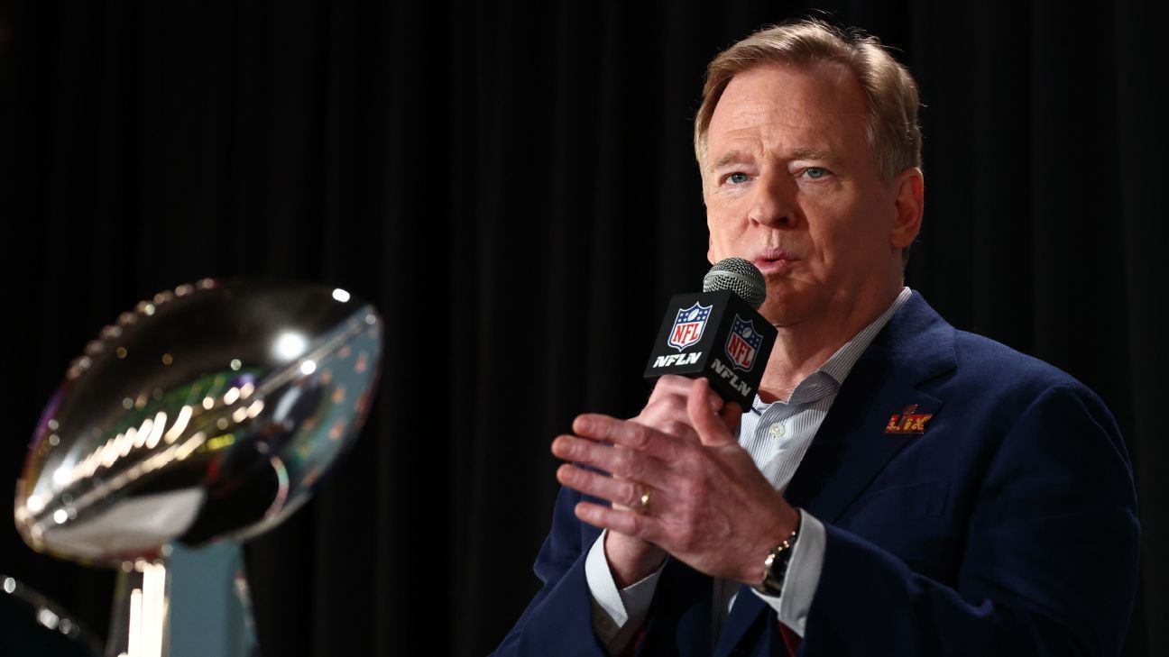 Roger Goodell says NFL 'better' because of diversity efforts