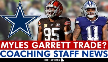 Myles Garrett BLOCKBUSTER TRADE To Dallas Cowboys After Browns Trade Request? + Coaching Staff News