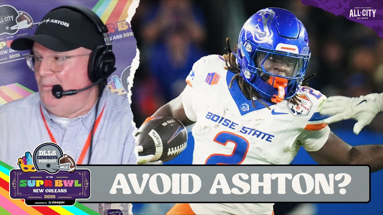 Dallas Cowboys Could Probably Afford to Avoid Ashton Jeanty -- Bryan Broaddus Convo |.DLLS Sports