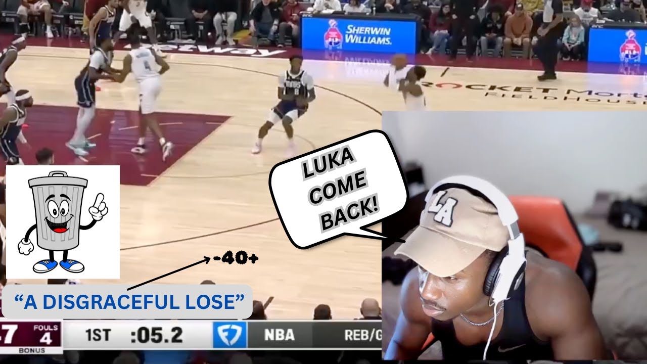 DALLAS MAVERICKS vs CLEVELAND CAVALIERS | Australian Reacts ~ WE ARE POVERTY!!