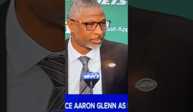 New York Jets Aaron Glenn Introduces As New Head Coach 1/27/25#shorts#youtubeshorts#shortvideo#video