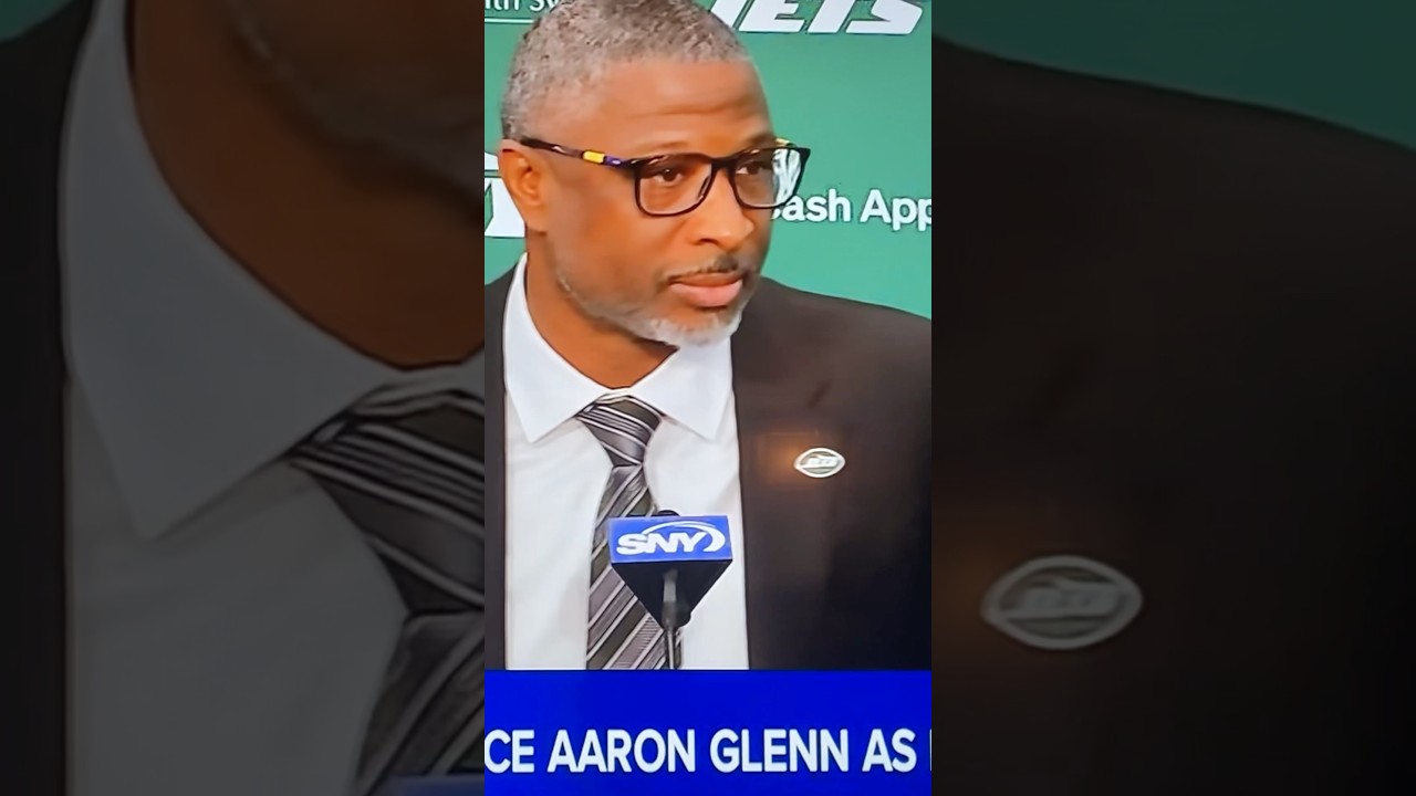 New York Jets Aaron Glenn Introduces As New Head Coach 1/27/25#shorts#youtubeshorts#shortvideo#video