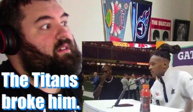 Tennessee Titans fan immediate reaction to DeAndre Hopkins comments on the Titans at Super Bowl