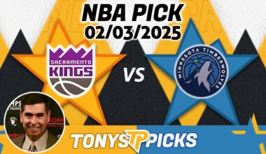 Sacramento Kings vs. Minnesota Timberwolves Pick 2/3/25 NBA Pick Prediction