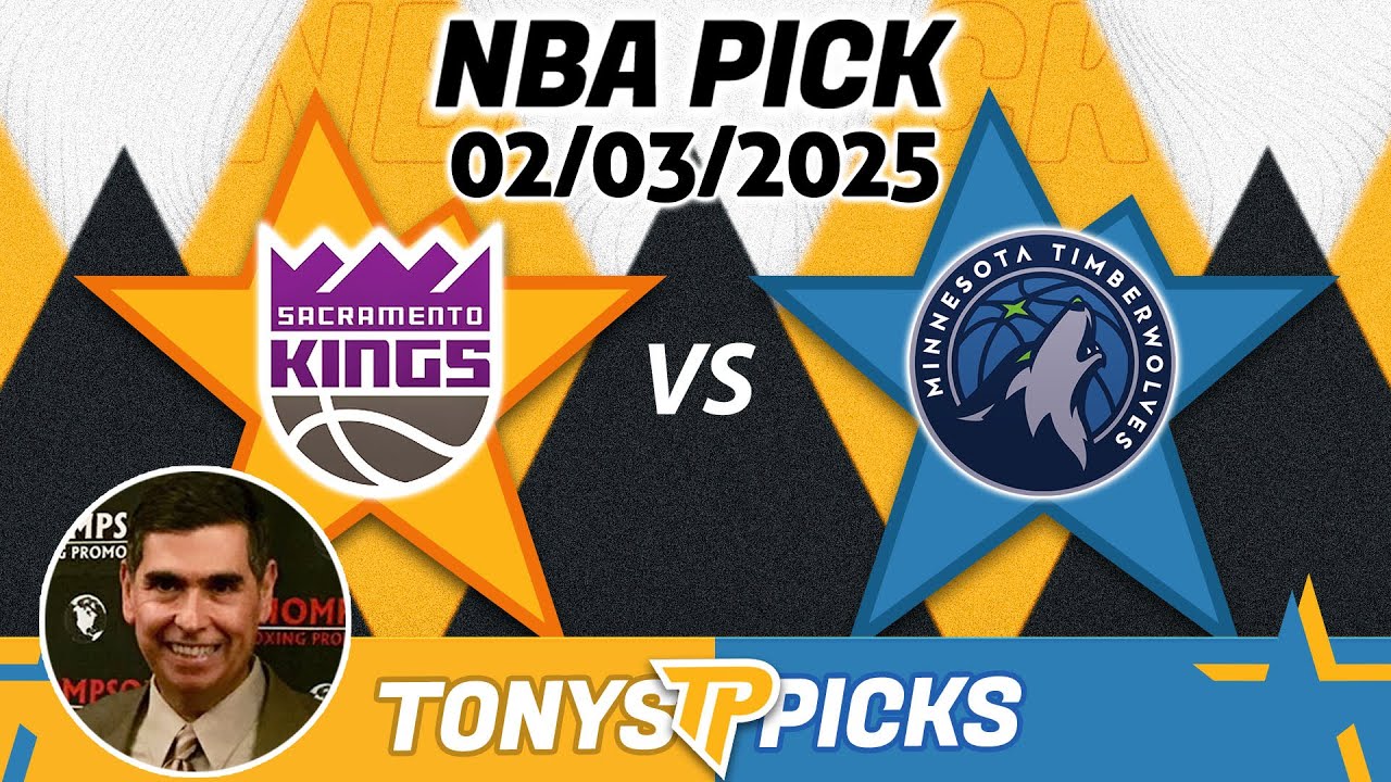 Sacramento Kings vs. Minnesota Timberwolves Pick 2/3/25 NBA Pick Prediction