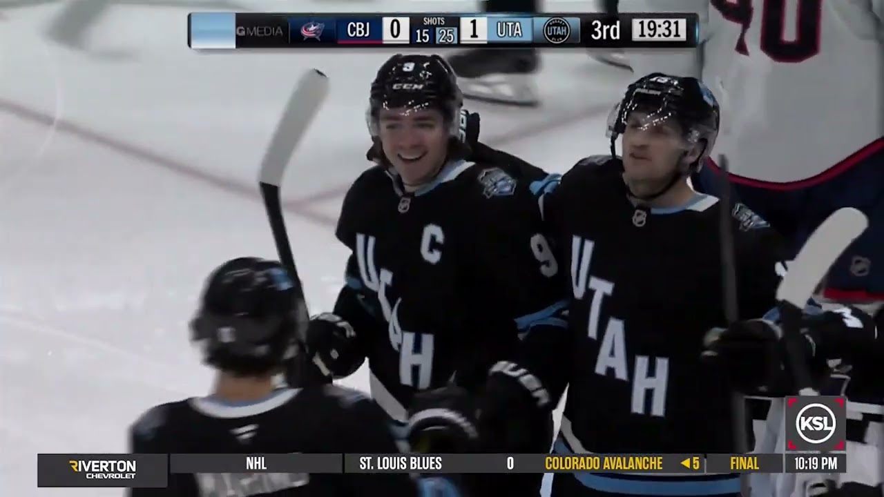 Utah Hockey Club Falls To Columbus Blue Jackets In Overtime At Home