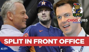 Report: The Chicago Cubs front office are split on signing Alex Bregman | CHGO Cubs Podcast