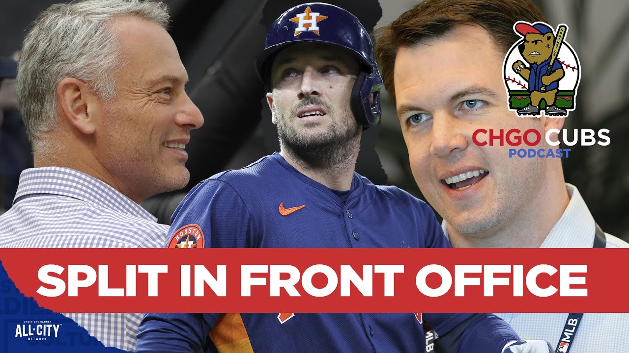 Report: The Chicago Cubs front office are split on signing Alex Bregman | CHGO Cubs Podcast