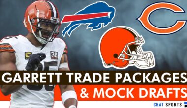 Cleveland Browns Mock Draft With 5 Myles Garrett Trade Destinations