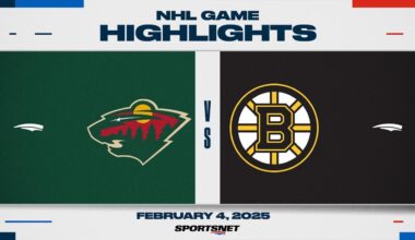 NHL Highlights | Bruins vs. Wild - February 4, 2025