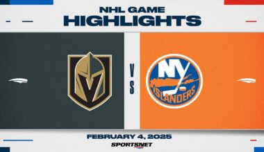 NHL Highlights | Golden Knights vs. Islanders - February 4, 2025