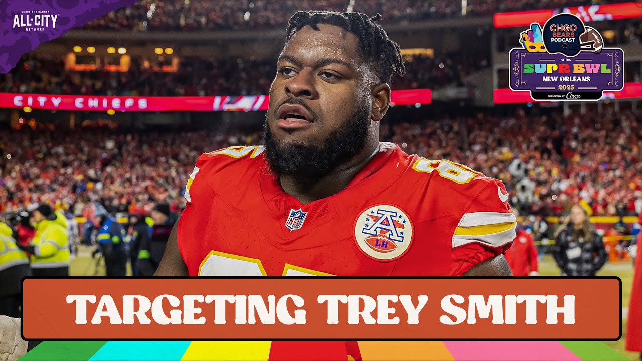 Chicago Bears FA target Trey Smith discusses his future | CHGO Bears Podcast