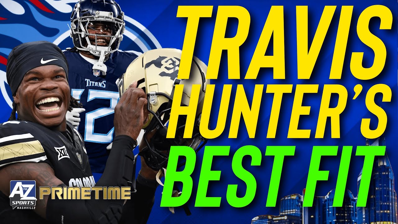 Debating Travis Hunter's fit as the Titans potential #1 pick
