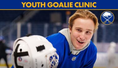 Buffalo Sabres Host Youth Goalie Clinic With Ukko-Pekka Luukkonen, James Reimer, Seth Appert