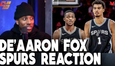 Jeff Teague REACTS to De'Aaron Fox joining Victor Wembanyama on Spurs after Kings trade