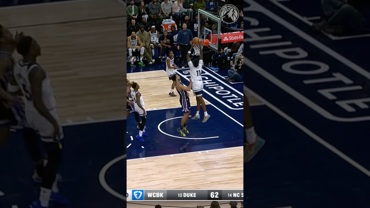 ANT ➡️ ROB ➡️ NAZ 😮‍💨 | #nba #minnesota #timberwolves