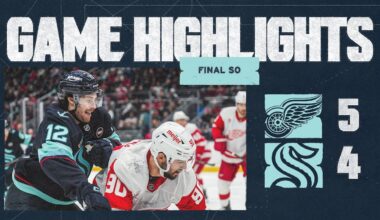 Seattle Kraken vs. Detroit Red Wings | 02/04 Game Highlights
