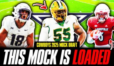 Dallas Cowboys 5 Round Mock Draft... (This is the Cowboys Fans DREAM)