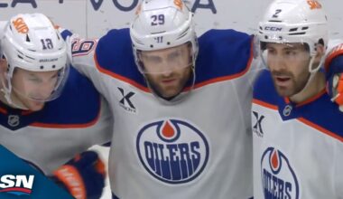 Oilers' McDavid Tees Up Draisaitl For Sweet One-Timer vs. Blues