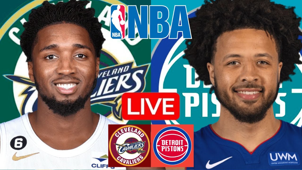 LIVE: CLEVELAND CAVALIERS vs DETROIT PISTONS | NBA | PLAY BY PLAY | SCOREBOARD
