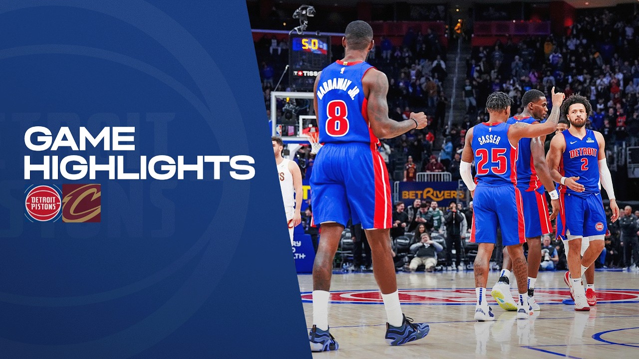 Full Game Highlights l Detroit Pistons vs Cleveland Cavaliers