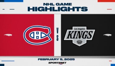 NHL Highlights | Canadiens vs. Kings - February 5, 2025