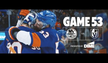 Cinematic Recap: New York Islanders 2 vs Vegas Golden Knights 1 | 2/4/25