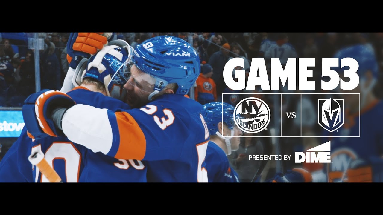 Cinematic Recap: New York Islanders 2 vs Vegas Golden Knights 1 | 2/4/25