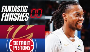 Final 3:54 CRAZY ENDING! 👀 Pistons vs Cavaliers | February 5, 2025